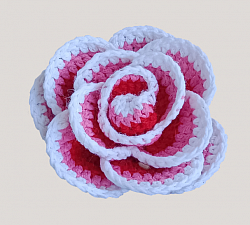 Rose crochet# crochet fleur# rose diy